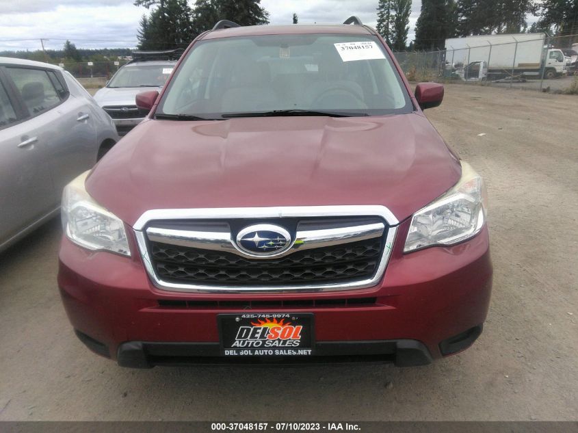 2014 SUBARU FORESTER 2.5I PREMIUM - JF2SJAEC9EH457768