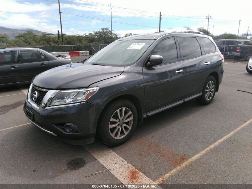 2013 NISSAN PATHFINDER SV - 5N1AR2MN6DC606253