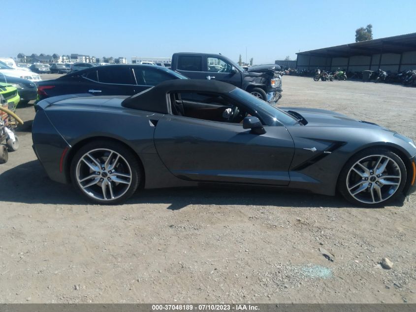2014 CHEVROLET CORVETTE STINGRAY Z51 3LT - 1G1YM3D78E5116016