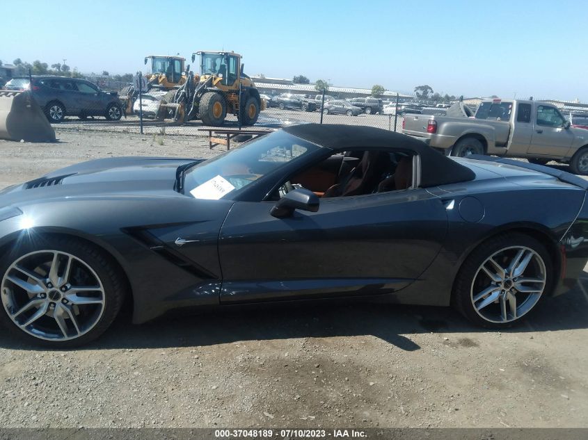 2014 CHEVROLET CORVETTE STINGRAY Z51 3LT - 1G1YM3D78E5116016