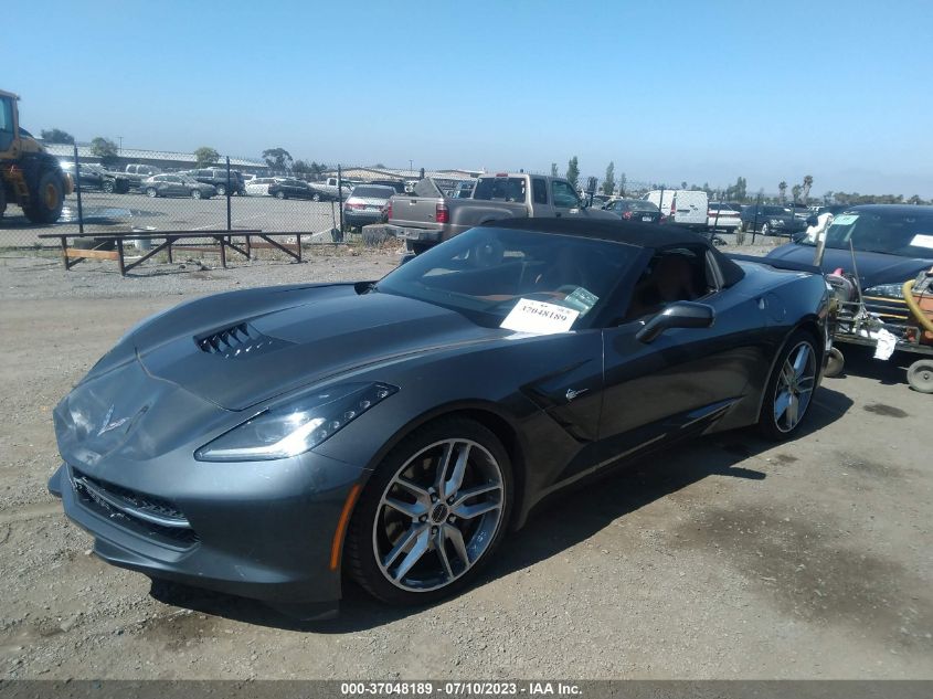 2014 CHEVROLET CORVETTE STINGRAY Z51 3LT - 1G1YM3D78E5116016