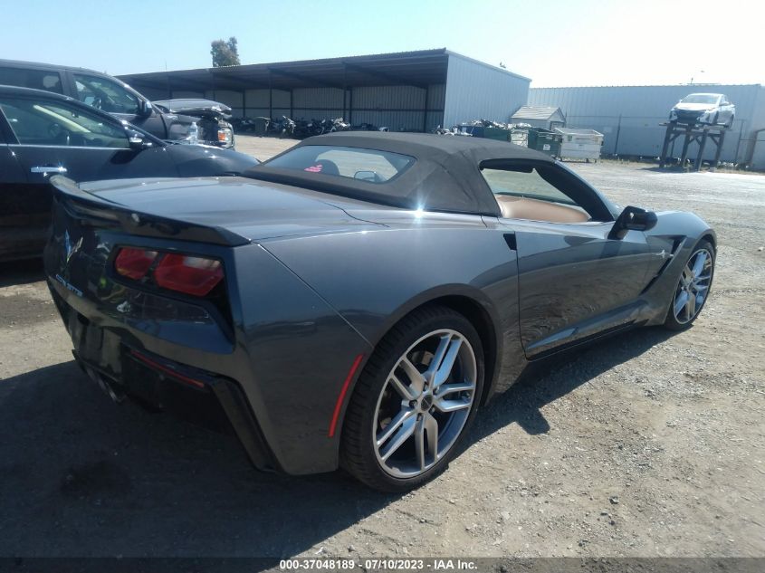 2014 CHEVROLET CORVETTE STINGRAY Z51 3LT - 1G1YM3D78E5116016