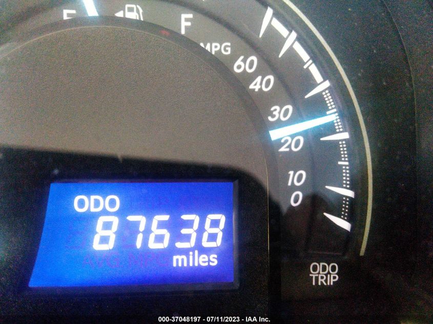 2013 TOYOTA CAMRY L/LE/SE/XLE - 4T4BF1FK2DR284544