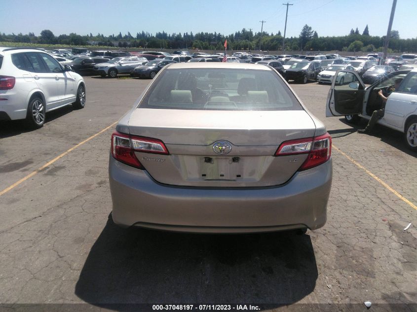 2013 TOYOTA CAMRY L/LE/SE/XLE - 4T4BF1FK2DR284544