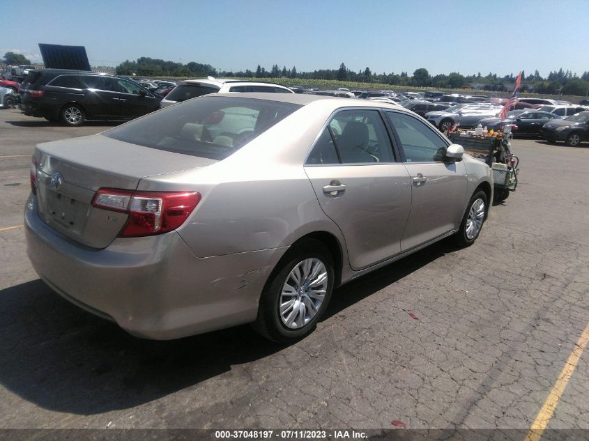 2013 TOYOTA CAMRY L/LE/SE/XLE - 4T4BF1FK2DR284544