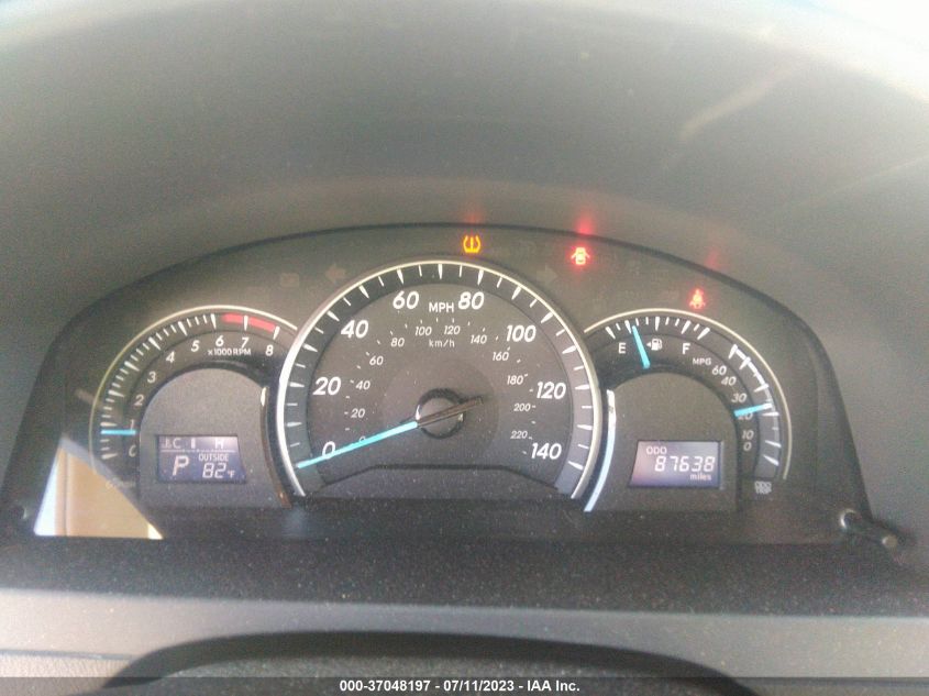 2013 TOYOTA CAMRY L/LE/SE/XLE - 4T4BF1FK2DR284544