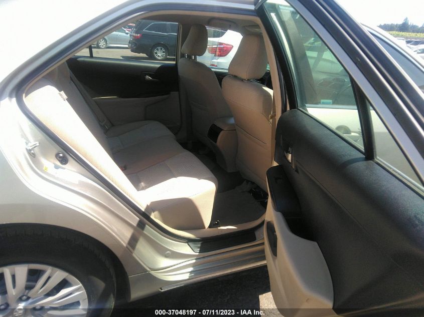 2013 TOYOTA CAMRY L/LE/SE/XLE - 4T4BF1FK2DR284544