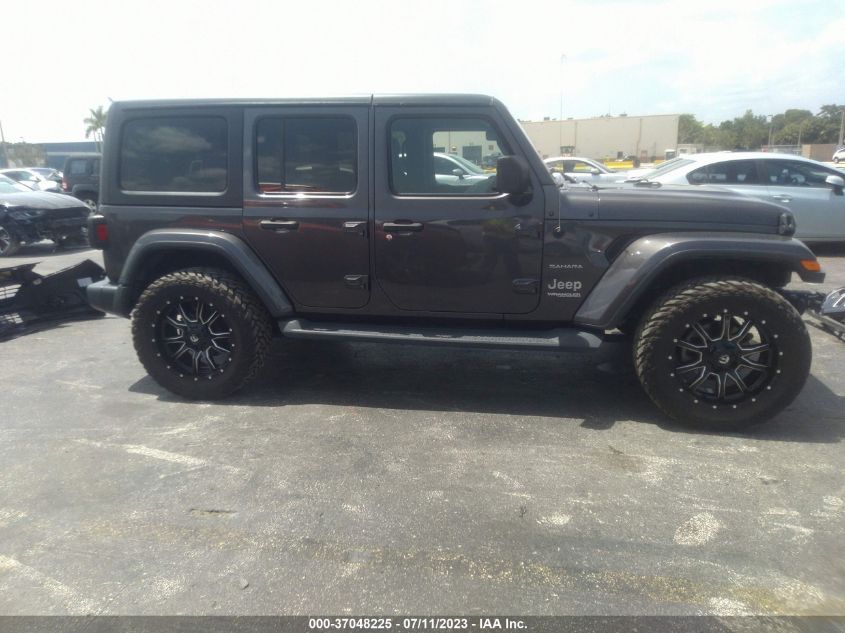 2020 JEEP WRANGLER UNLIMITED SAHARA - 1C4HJXEN4LW160557