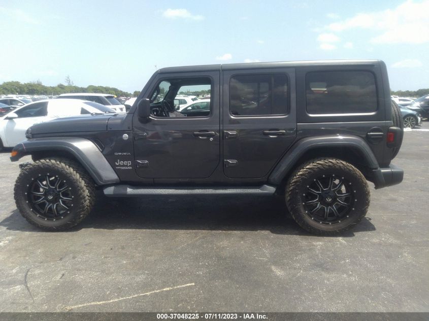 2020 JEEP WRANGLER UNLIMITED SAHARA - 1C4HJXEN4LW160557