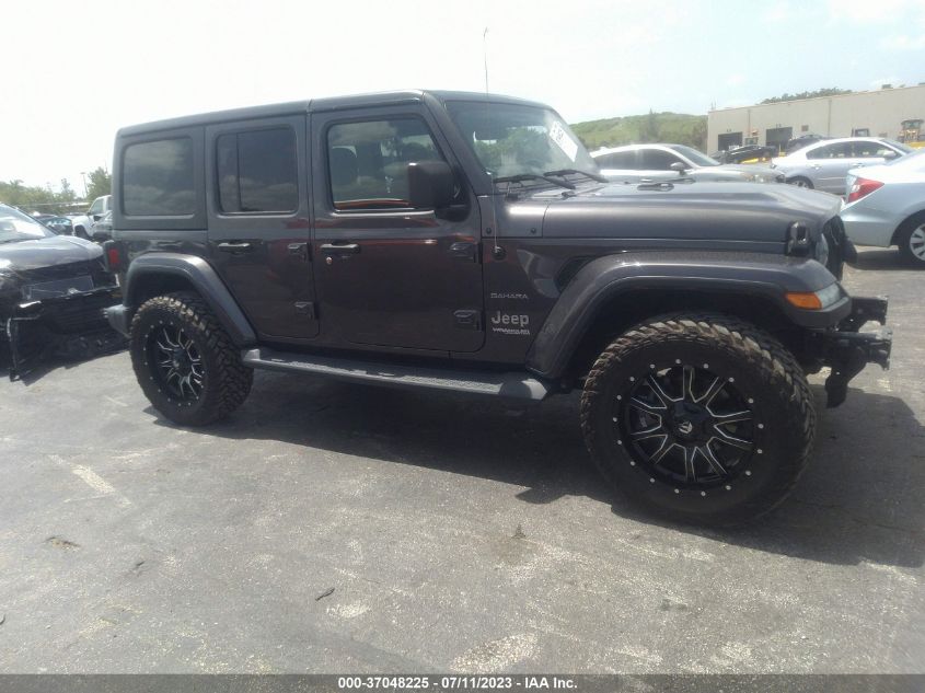 2020 JEEP WRANGLER UNLIMITED SAHARA - 1C4HJXEN4LW160557