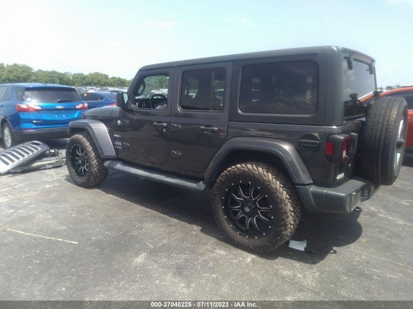 2020 JEEP WRANGLER UNLIMITED SAHARA - 1C4HJXEN4LW160557