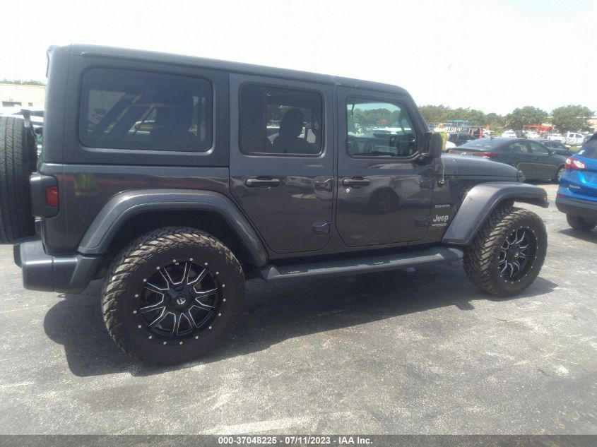 2020 JEEP WRANGLER UNLIMITED SAHARA - 1C4HJXEN4LW160557