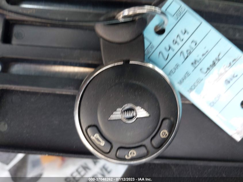 2013 MINI COOPER HARDTOP S - WMWSV3C50DT393678