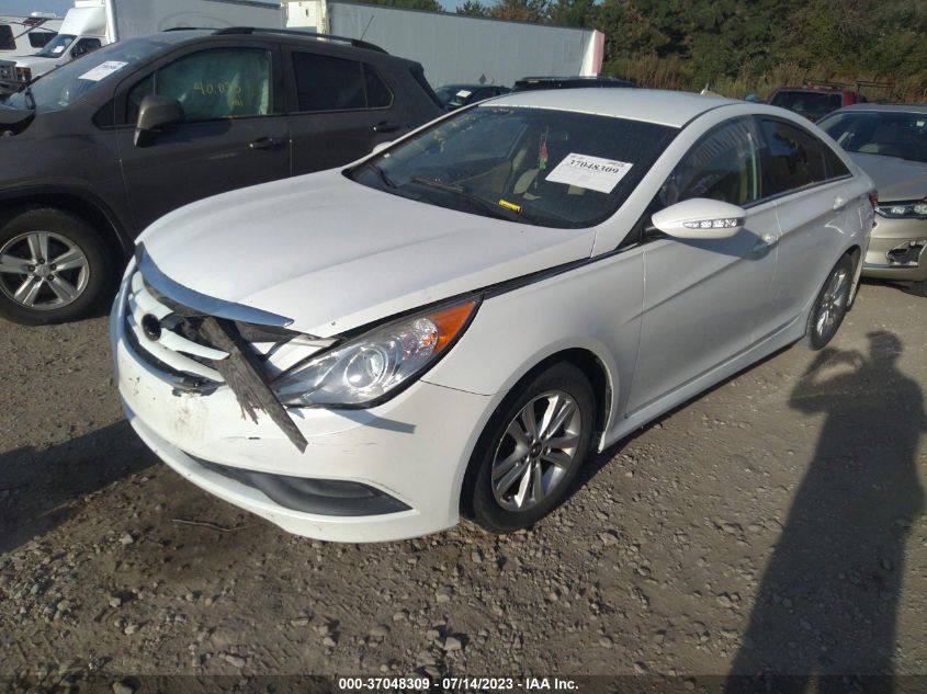 2014 HYUNDAI SONATA GLS - 5NPEB4AC8EH860660