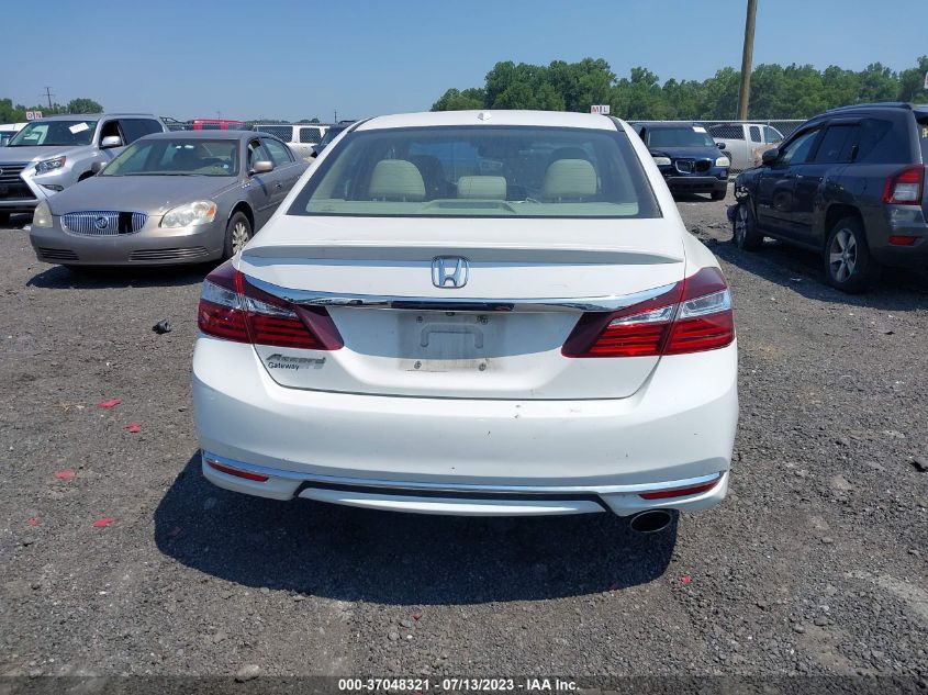 2017 HONDA ACCORD SEDAN EX-L - 1HGCR2F94HA177484