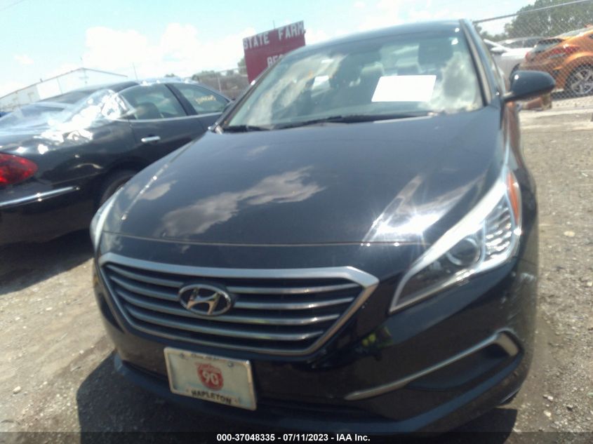 2017 HYUNDAI SONATA 2.4L - 5NPE24AF2HH489235