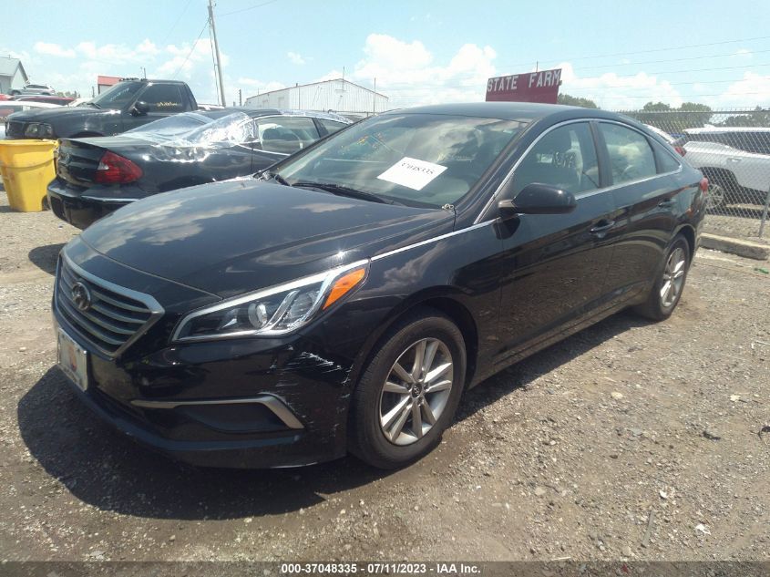 2017 HYUNDAI SONATA 2.4L - 5NPE24AF2HH489235