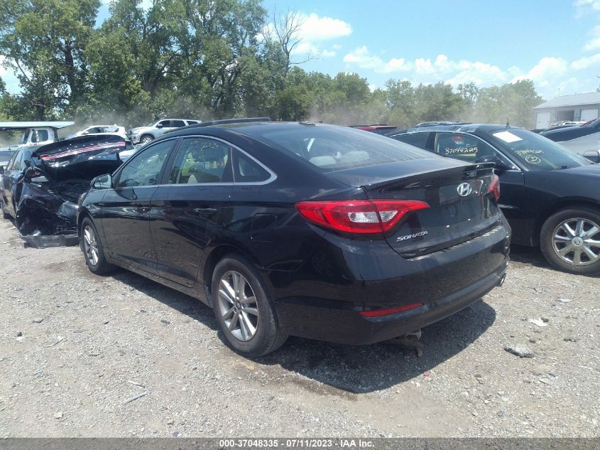 2017 HYUNDAI SONATA 2.4L - 5NPE24AF2HH489235