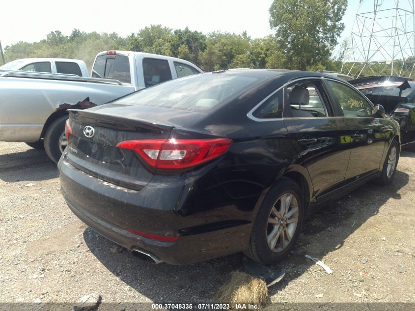 2017 HYUNDAI SONATA 2.4L - 5NPE24AF2HH489235