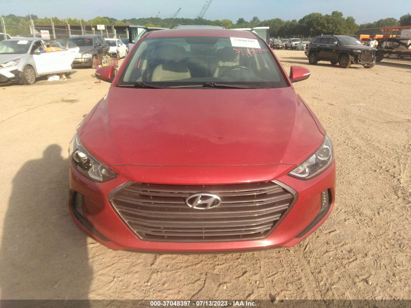 2017 HYUNDAI ELANTRA LIMITED - 5NPD84LF1HH043911