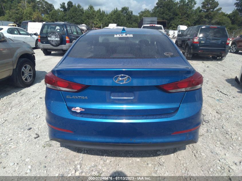 2017 HYUNDAI ELANTRA SE - KMHD74LF5HU383115