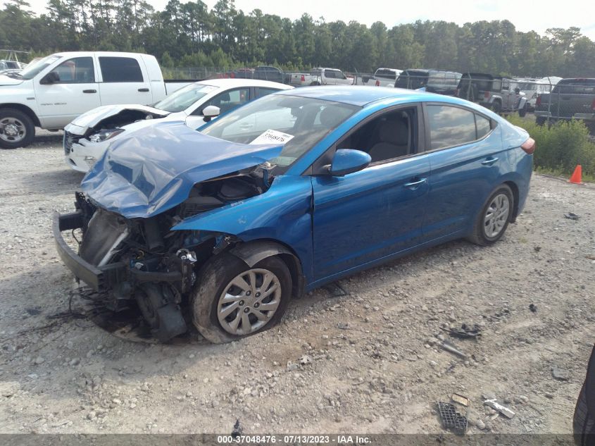 2017 HYUNDAI ELANTRA SE - KMHD74LF5HU383115