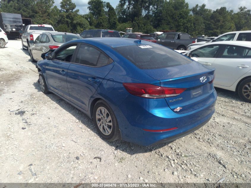 2017 HYUNDAI ELANTRA SE - KMHD74LF5HU383115