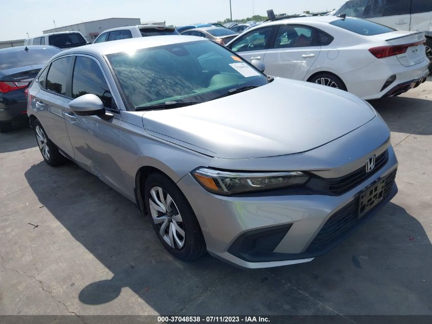 2022 HONDA CIVIC SEDAN LX - 2HGFE2F28NH509306