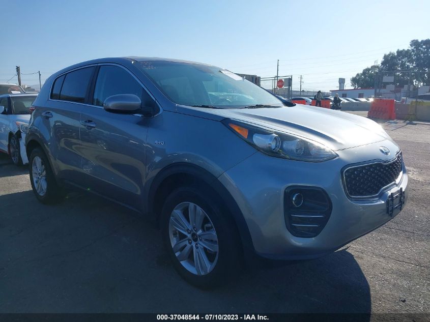 2019 KIA SPORTAGE LX - KNDPMCAC7K7585733