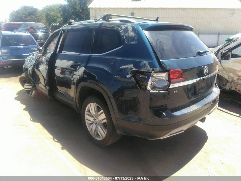 2019 VOLKSWAGEN ATLAS 3.6L V6 SE W/TECHNOLOGY - 1V2WR2CA2KC505411