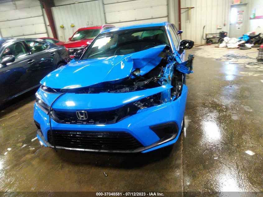 VIN 19XFL2H87NE012684 2022 HONDA CIVIC HATCHBACK SPORT