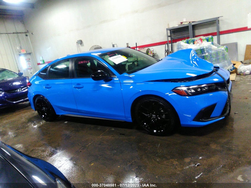 VIN 19XFL2H87NE012684 2022 HONDA CIVIC HATCHBACK SPORT
