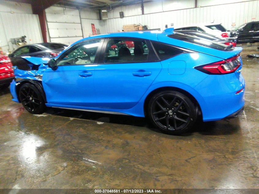 VIN 19XFL2H87NE012684 2022 HONDA CIVIC HATCHBACK SPORT