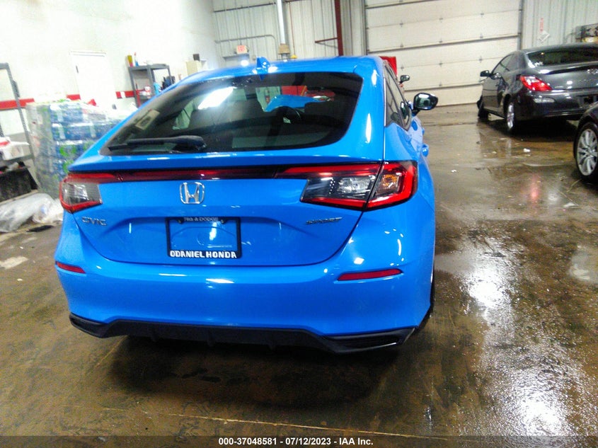 VIN 19XFL2H87NE012684 2022 HONDA CIVIC HATCHBACK SPORT