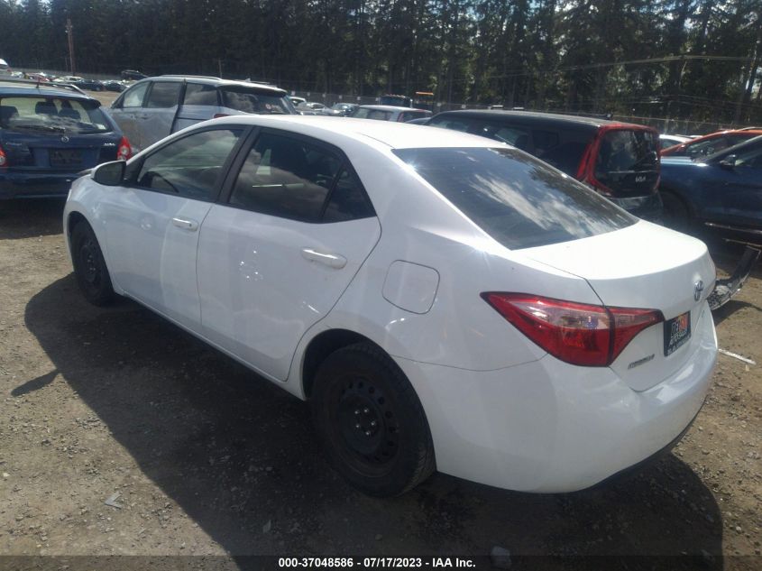 2019 TOYOTA COROLLA L/LE/SE/XLE/XSE - 2T1BURHE8KC214776