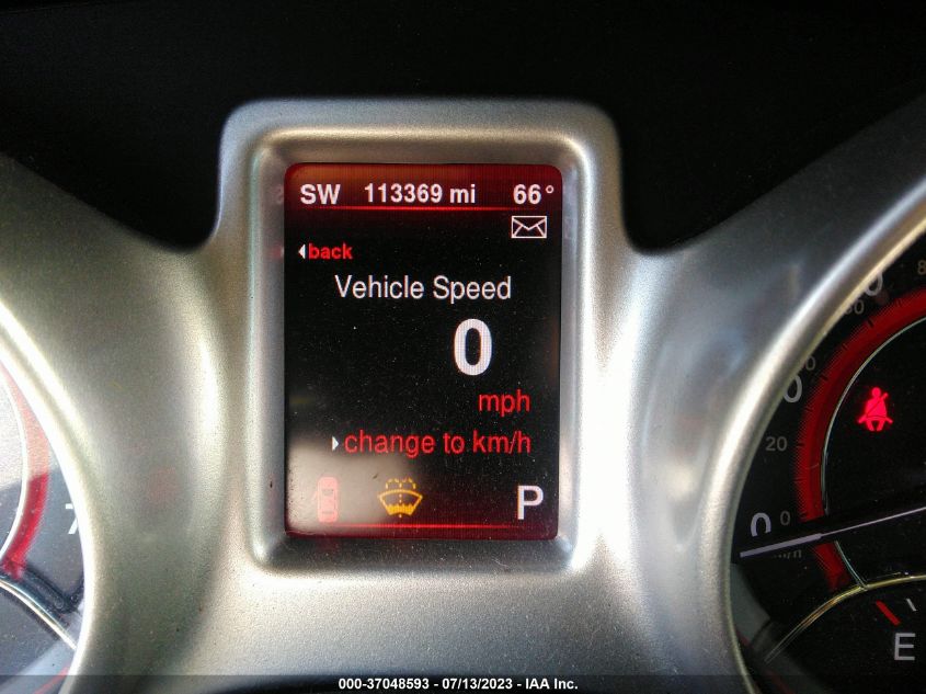 2013 DODGE JOURNEY SXT - 3C4PDCBB9DT666348