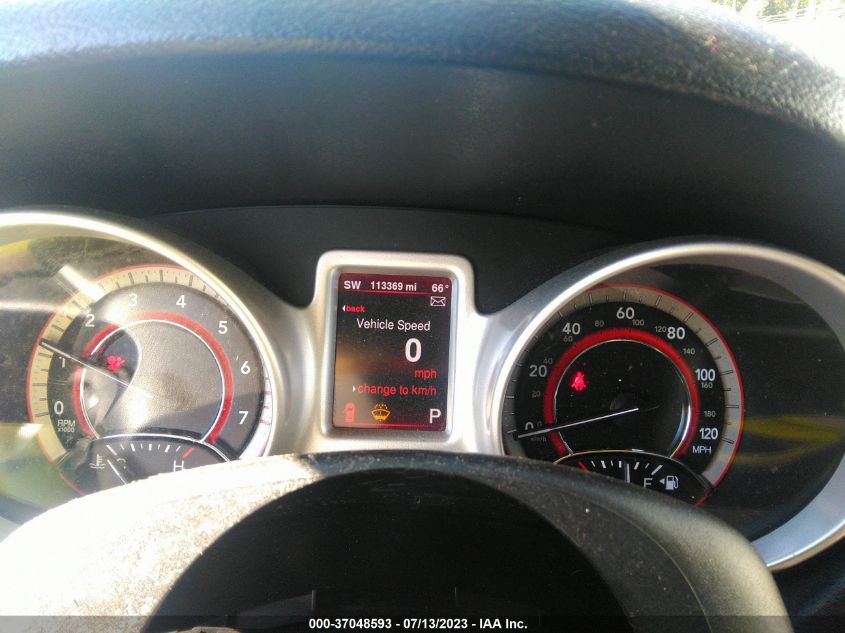 2013 DODGE JOURNEY SXT - 3C4PDCBB9DT666348