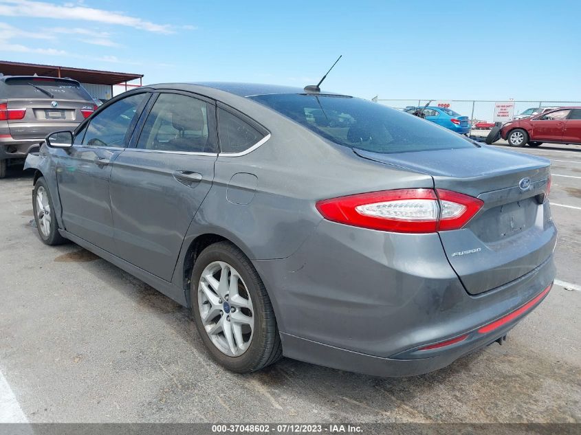 2014 FORD FUSION SE - 3FA6P0H74ER364829