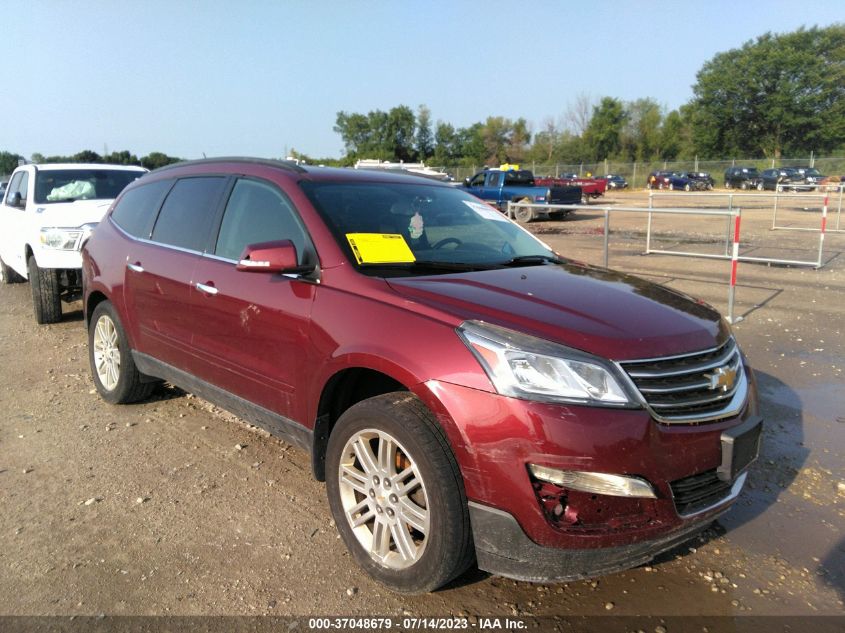 2015 CHEVROLET TRAVERSE LT - 1GNKRGKD5FJ220624