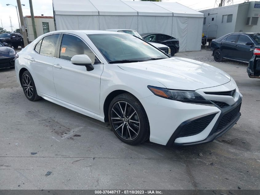2021 TOYOTA CAMRY SE/SE NIGHT SHADE - 4T1G11AK2MU537867