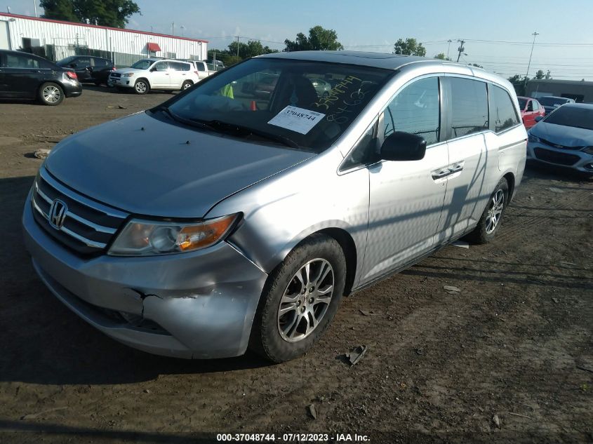 2013 HONDA ODYSSEY EX-L - 5FNRL5H68DB068462