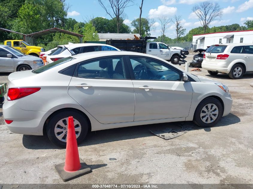 2016 HYUNDAI ACCENT SE - KMHCT4AE6GU144799