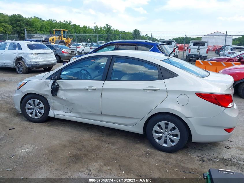 2016 HYUNDAI ACCENT SE - KMHCT4AE6GU144799