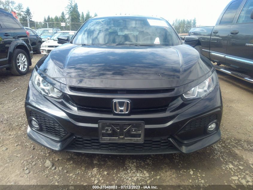 2019 HONDA CIVIC HATCHBACK EX - SHHFK7H62KU408010