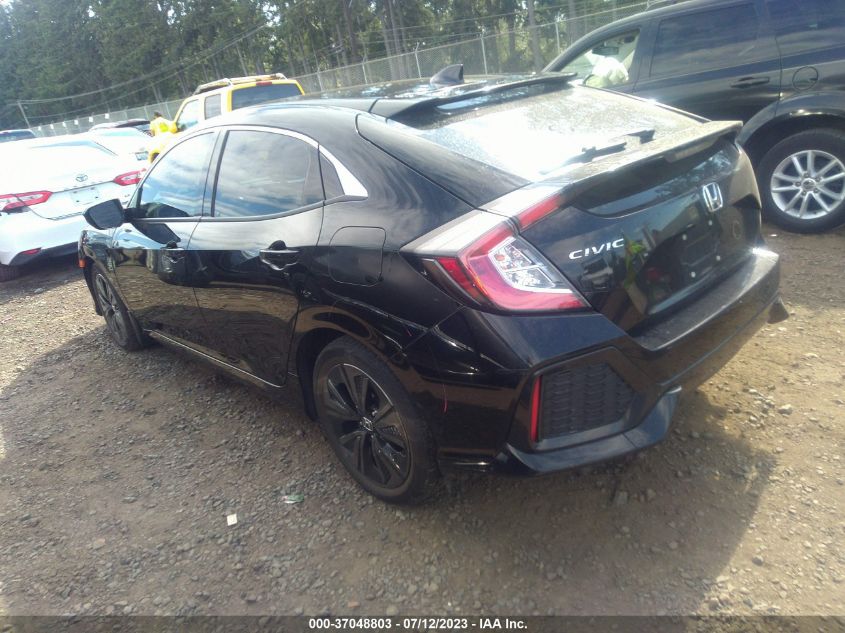 2019 HONDA CIVIC HATCHBACK EX - SHHFK7H62KU408010