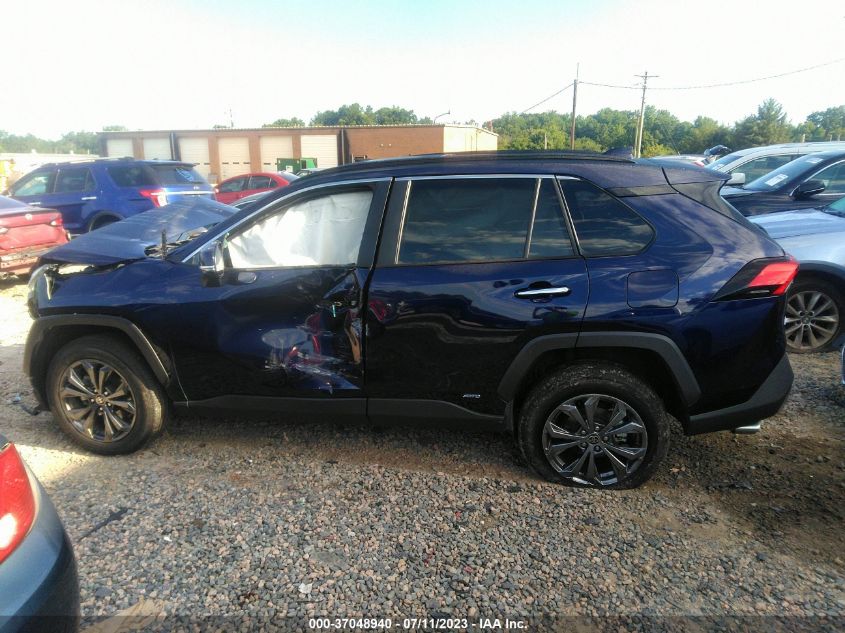 2022 TOYOTA RAV4 LIMITED - 4T3D6RFV8NU094915