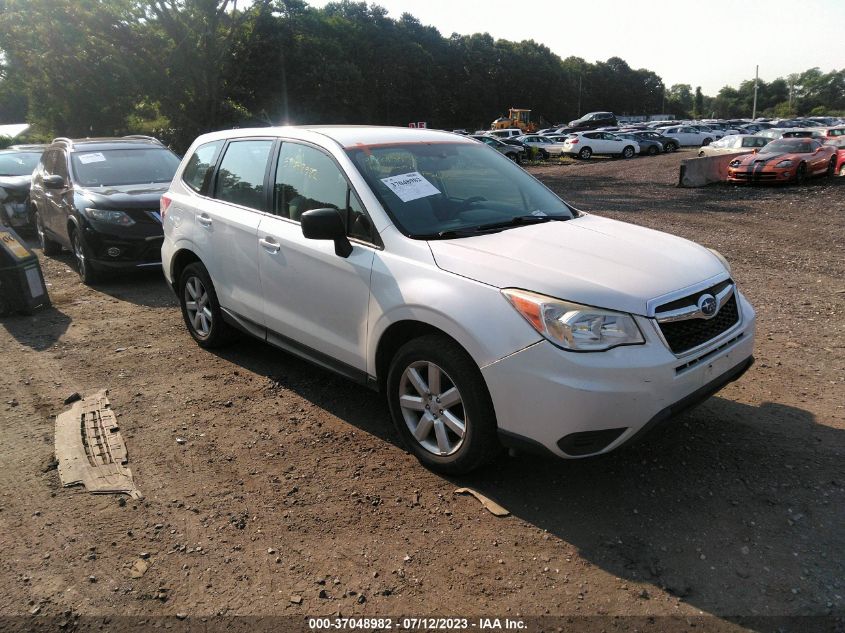 2014 SUBARU FORESTER 2.5I - JF2SJAAC3EH428109