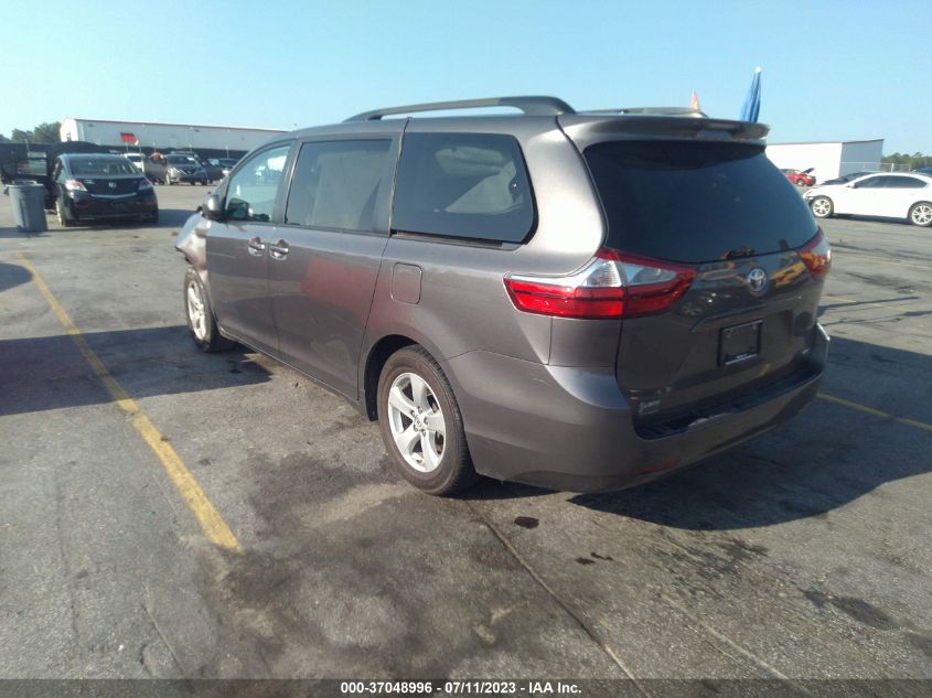 2017 TOYOTA SIENNA LE - 5TDKZ3DC1HS789885