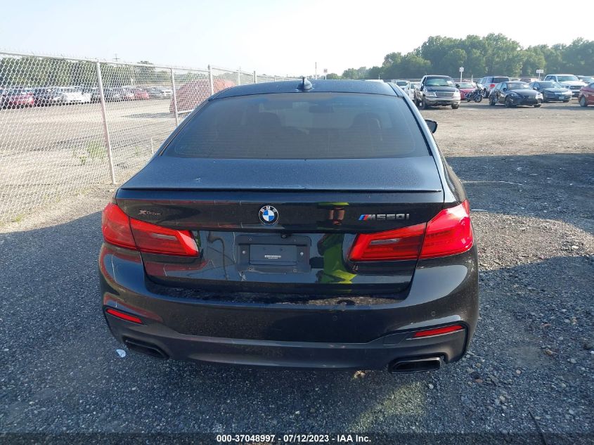 2018 BMW 5 SERIES M550I XDRIVE - WBAJB9C50JB286431