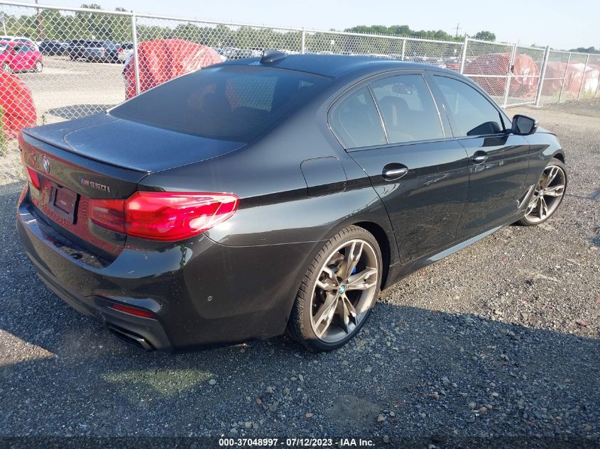 2018 BMW 5 SERIES M550I XDRIVE - WBAJB9C50JB286431